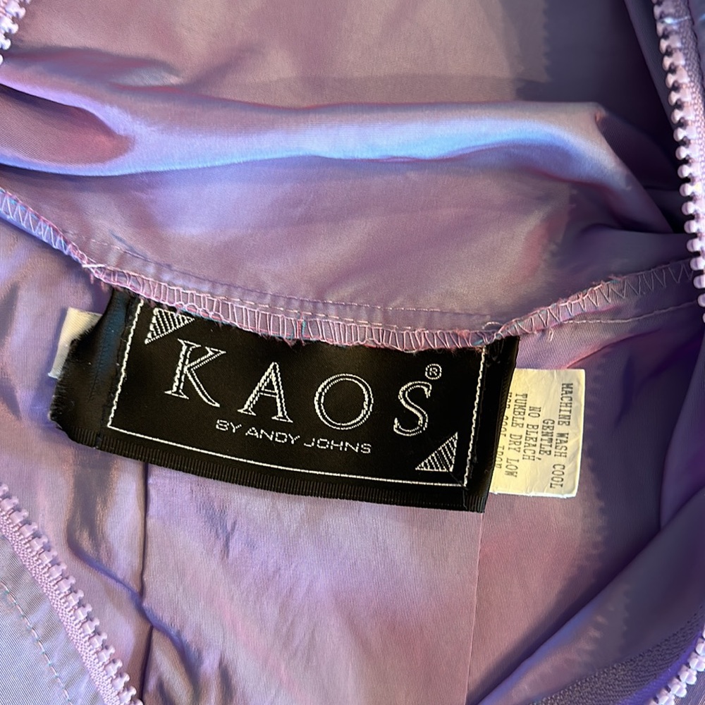 KAOS iridescent nylon jacket - Picture 7 of 10